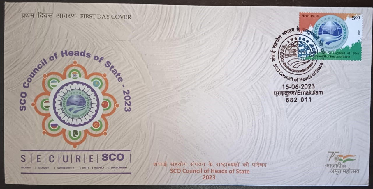 SCO Council of Heads of State FDC 2023