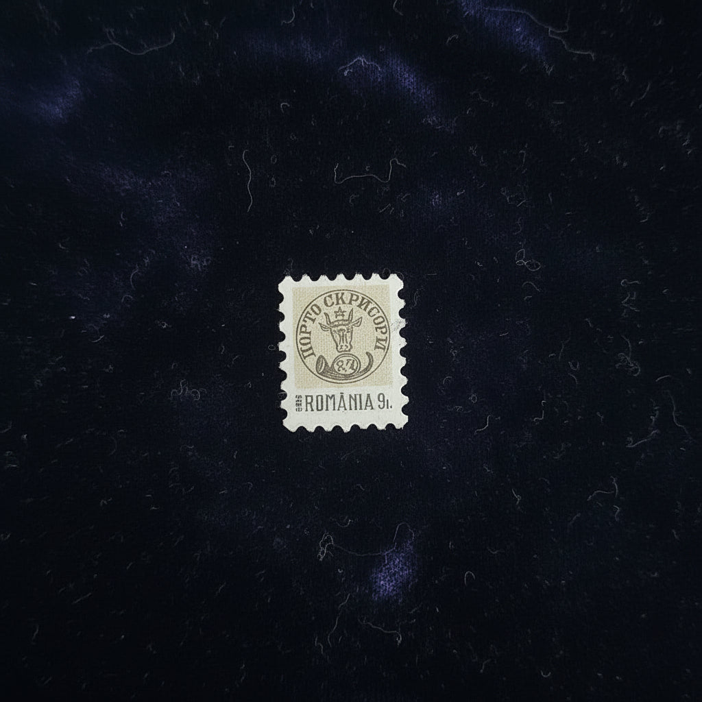 Romania - world's smallest stamp- smaller than your nails.
