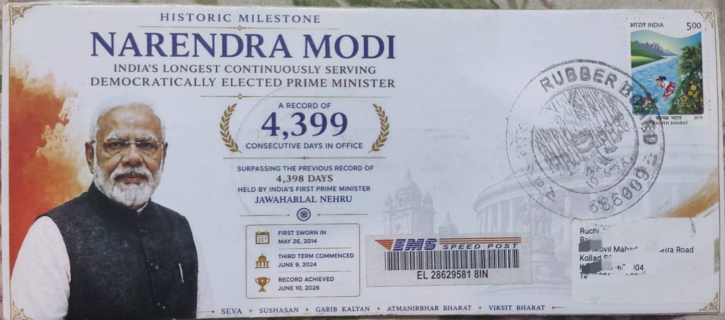 4399 days of Hon.PM Modi longest serving democratically elected PM-design 1
