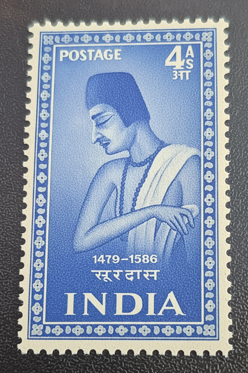 India Mint-1952- India Saints and Poets- Surdas