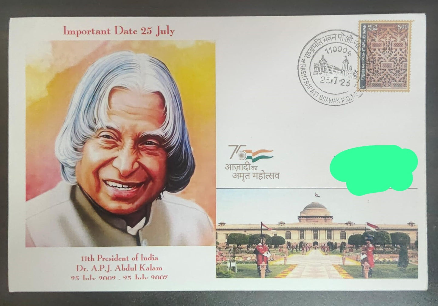 Dr. A P J Abdul Kalam - 11th President of India