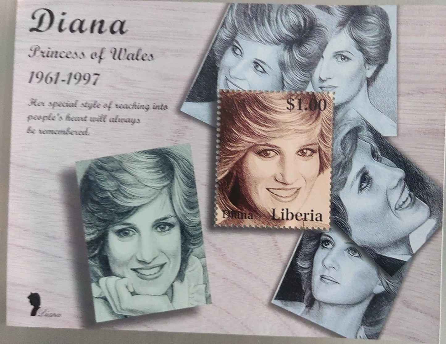 Beautiful ms on Diana. From Liberia
