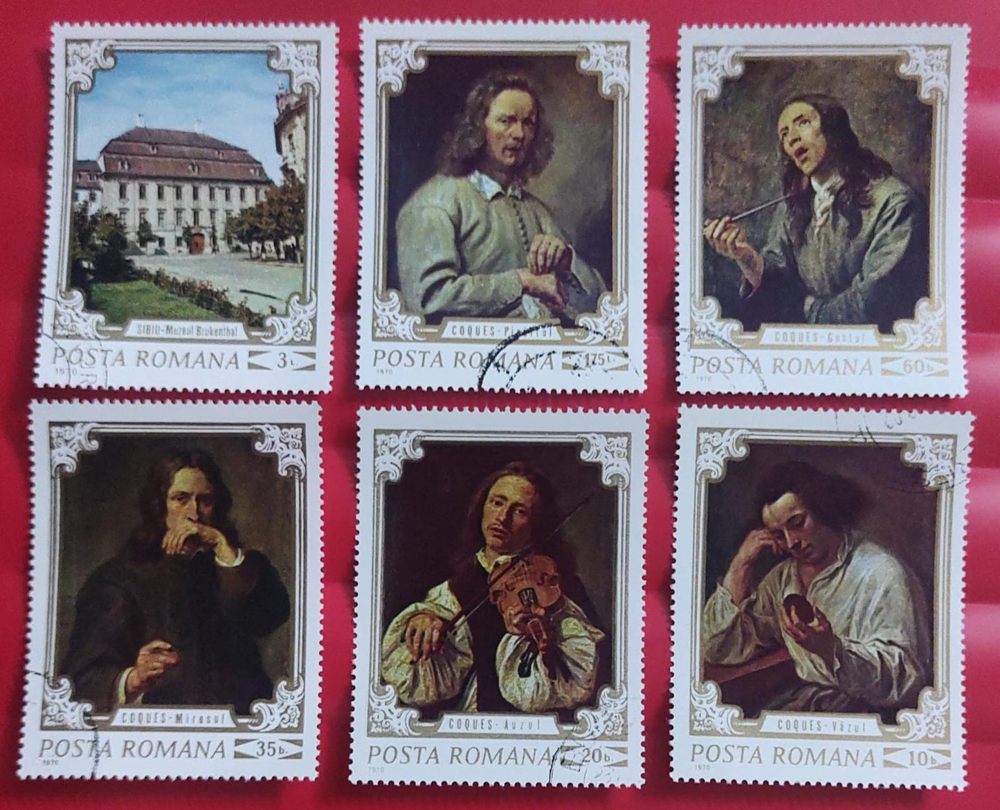 Romania 1970 - 6 stamps.
