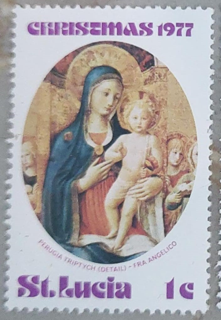 St.Lucia Christmas 1977-Perugia Triptyh-Fra Angelico
