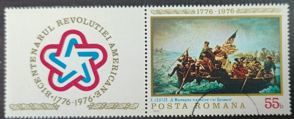 Romania Three beautiful stamps on paintings , with tabs