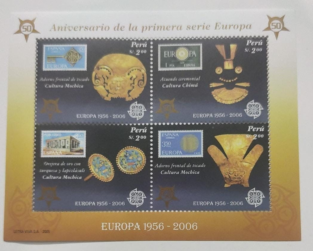 Peru 2006 Europa 50th anniversary MS