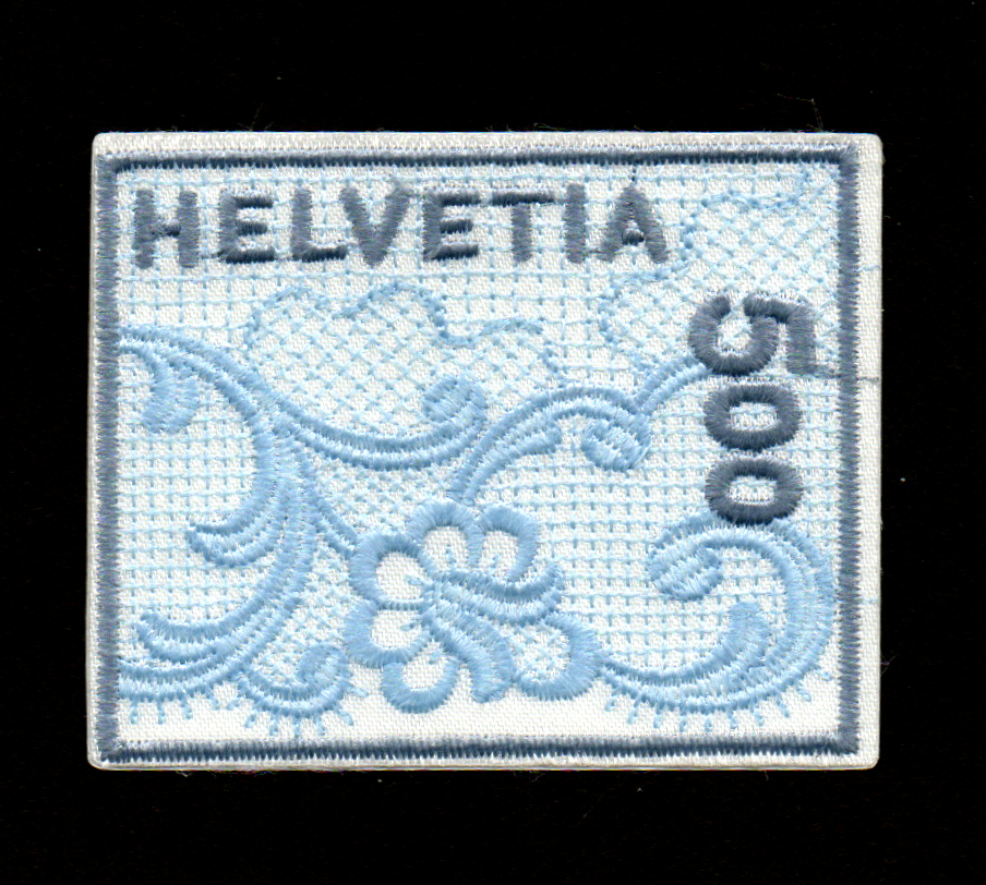 Switzerland 2000 – World first Embroidery Stamp-Unusual