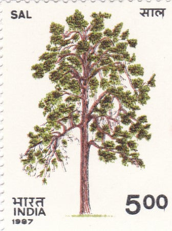 India mint-19 Oct'87 Indian Trees
