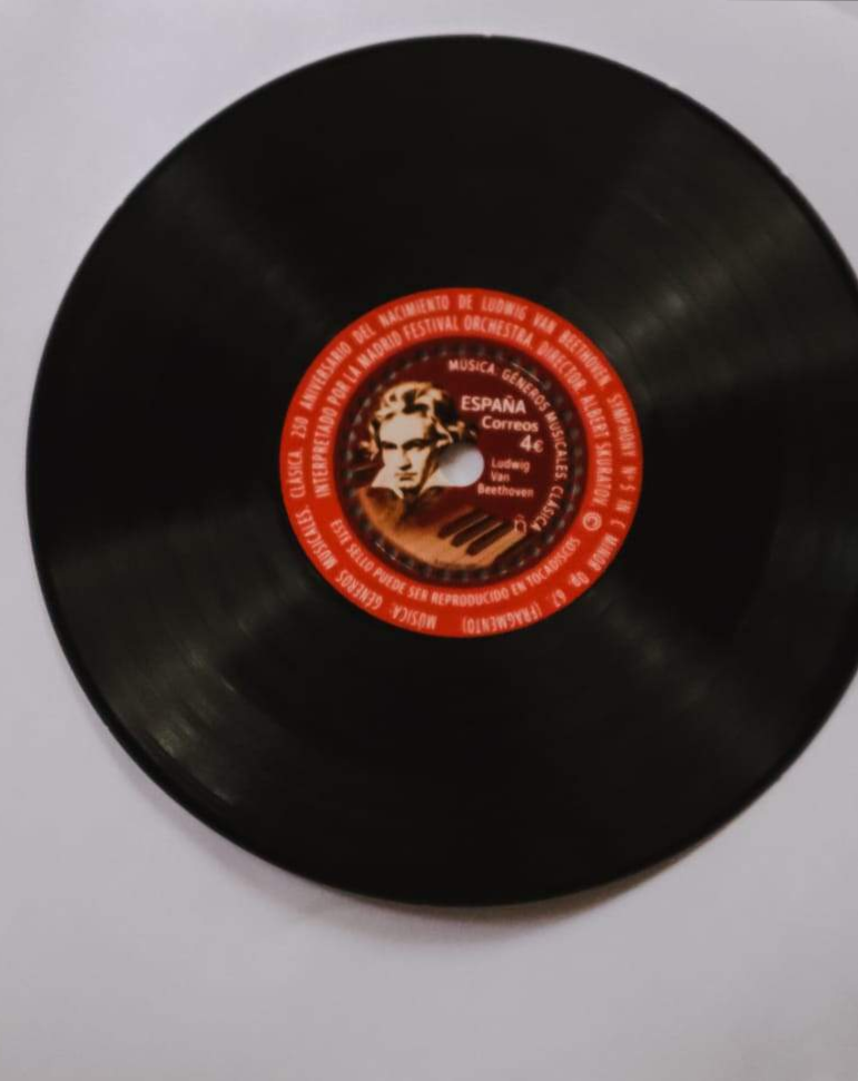 Spain record stamp-world's 4th record stamp.