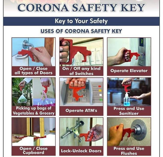 कोरोना सुरक्षा कुंजी
