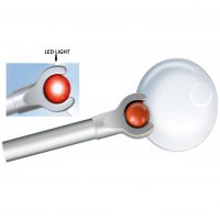 Prinz LED ball magnifier with variable light beam