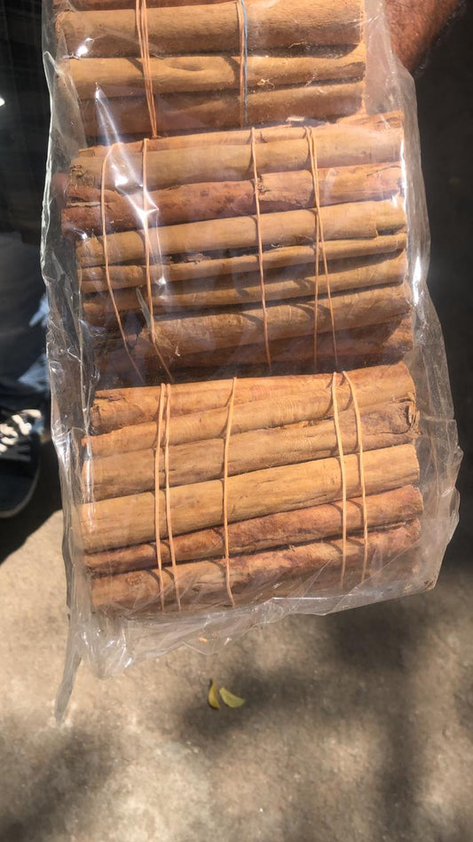 Natural Cinnamon-Dalchini (Round Sticks) - Aromatic Flavor, Health Benefits, and Long Shelf-Life for Your Culinary Delights