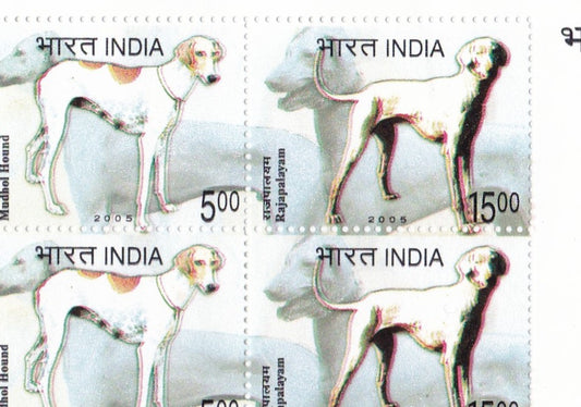 2005 डॉग शीटलेट में प्रमुख रंग परिवर्तन त्रुटि।
