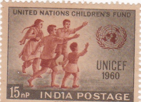 India Mint-1960 UNICEF Day.