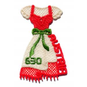 Austria 2016 Dirndl Embroidery Unusual Stamps-shape of 👗 dress.