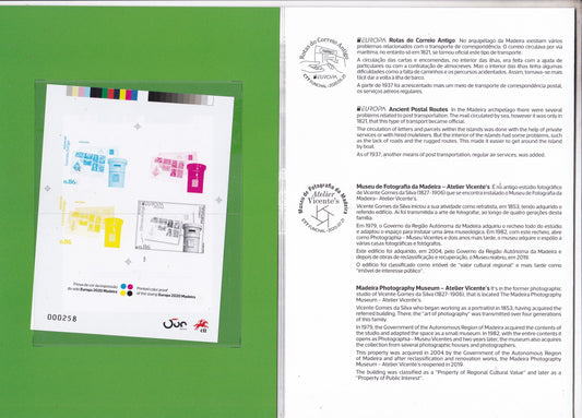 Portugal-Europa 2020 Madeira Collectable Set.