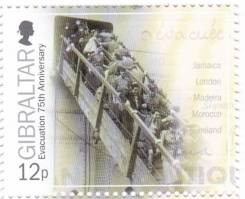 Gibraltar stamps set with most numbers of words printed in one stamp. Without Traffic light set*