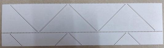 Setenent set of 4 beautiful triangle 🔼🔽🔼🔽 stamps On Year of Ox -2021 From Isle of Man .