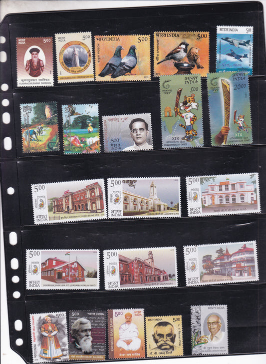 India-2010 Full Year pack MNH Stamps