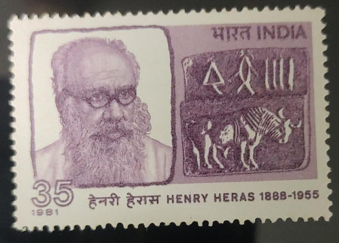 WHY INDIA ISSUED STAMP ON HENRY HERAS?