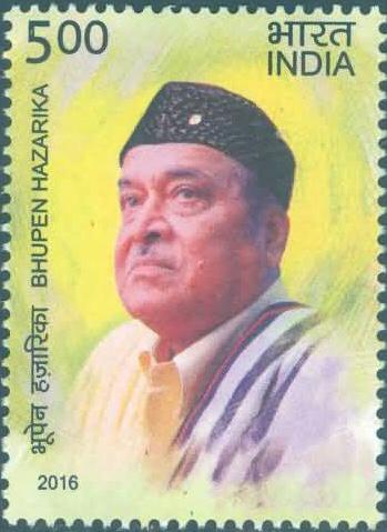 Bhupen Hazarika,* born on 8 September 1926