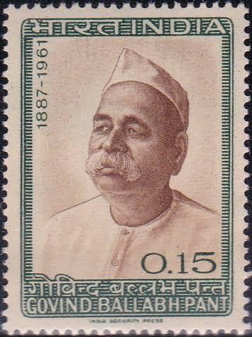 *Govind Ballabh Pant,* born on 10 September 1887