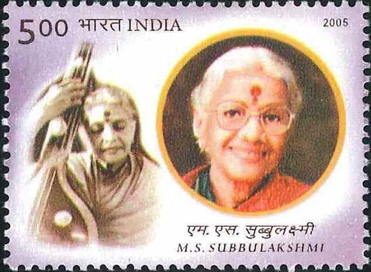 *M. S. Subbulakshmi,* born on 16 September 1916