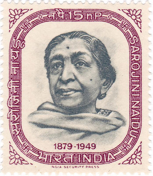 Sarojini Naidu born on 13-2-1879