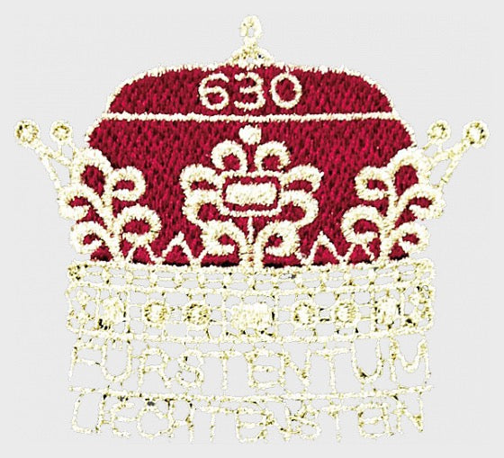 U3. Embroidery stamp from Liechtenstein