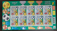 World's first stamp with movable object full sheet for interactive philately collectors