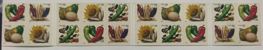 2006 USA crops self adhesive stamp booklet for agriculture themed philately collectors