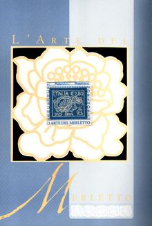 Italy 2004 Art of Lacemaking embroidery stamp special folder with five collector components