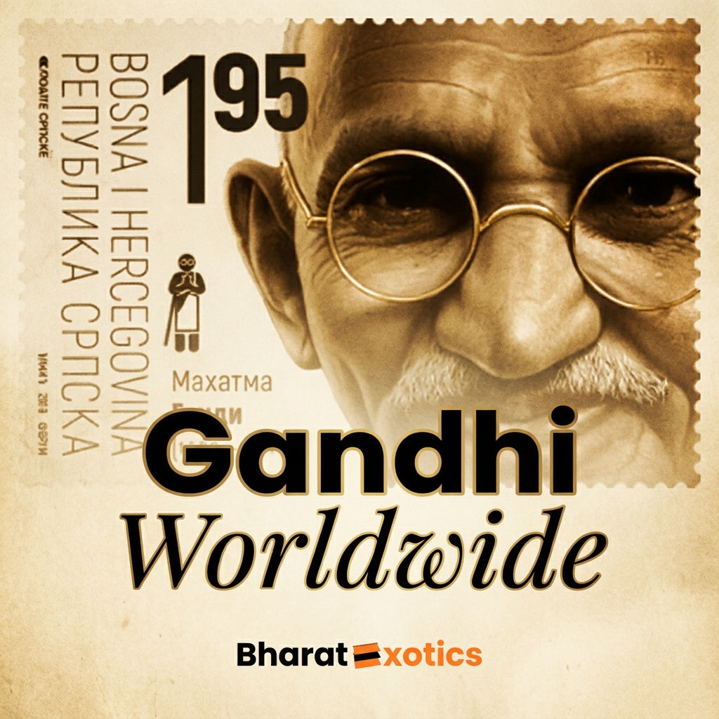 Gandhi Foreign Stamps and Famous Personalities