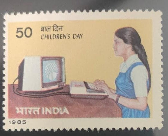 India mint-1985- National Childrens Day