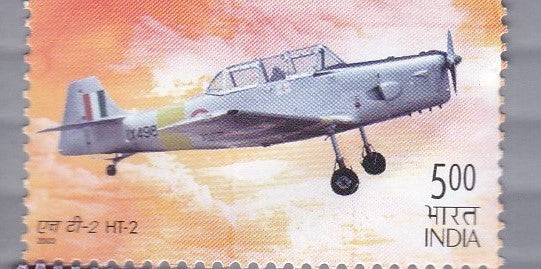 India-Mint Aero India 2003 Bangalore on Centenary Year of Man's First Powered Flight.- Hindustan Trainer