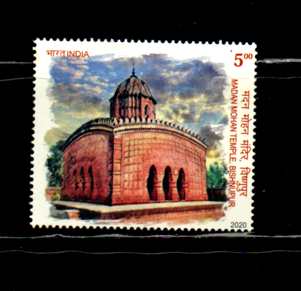 India 2020 Terracotta Temples of India set of 7