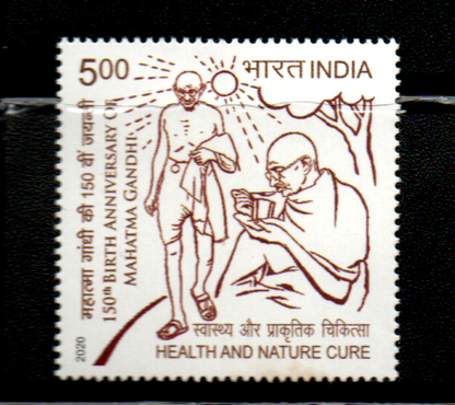 India 2020 150th Anniv.of Mahatma Gandhi set of 4 mint Stamps