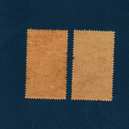 India 1951-First Asian Games stamps-2 different-issued on 04.03.1951