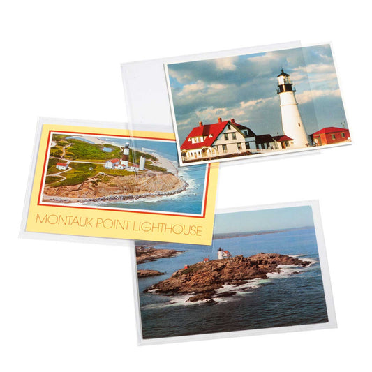 Lighthouse Protective Sleeves for FDCs & Postcard (187×125 mm)