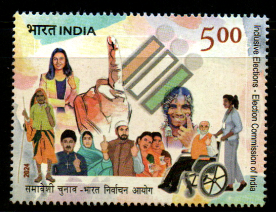 India 2024 Election Commission of India  Mint Stamp