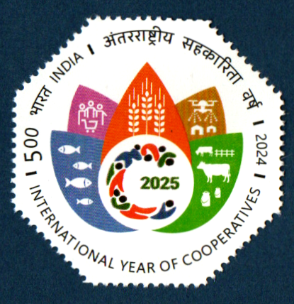 India 2024 International Year of Cooperatives Mint Stamp