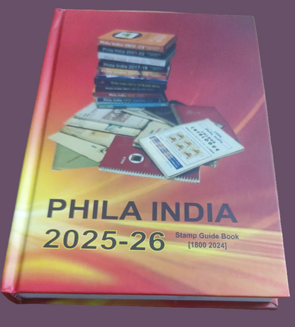 Latest Phila India stamps catalogue 2025-26