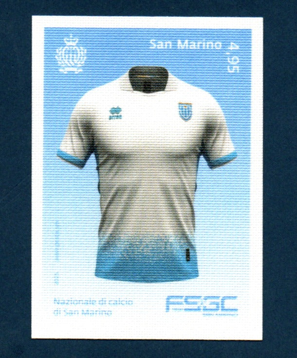 San Marino San Marino 2025 National football team of San Marino Flock Stamp