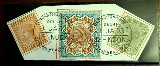 India 1903 Coronation Darbar Delhi Cancelled.