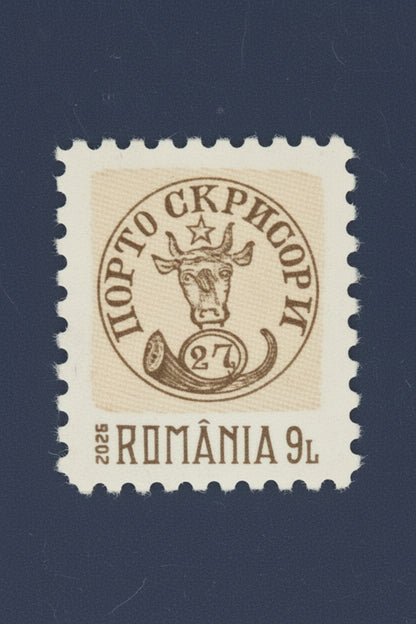 Romania - world's smallest stamp- smaller than your nails.