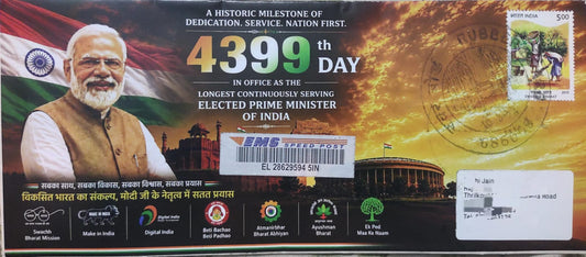 4399 days of Hon.PM Modi longest serving democratically elected PM- design 2