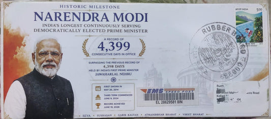 4399 days of Hon.PM Modi longest serving democratically elected PM-design 1