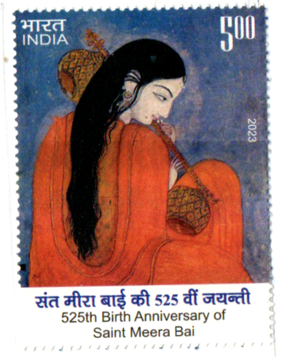 India 2023 525th Birth Anniv of saint Meera Bai Mint Stamp