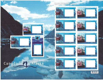 Canada issued a personalised type stamps-FULL SHEET