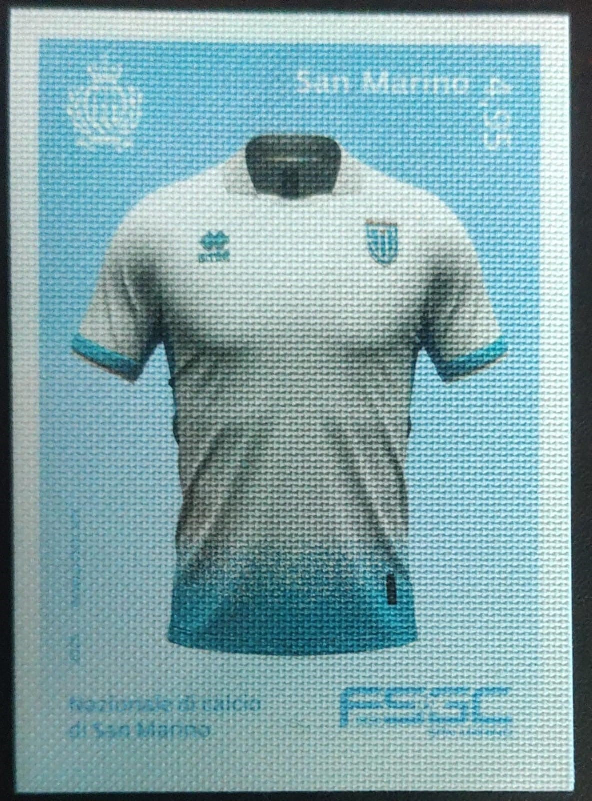 San Marino San Marino 2025 National football team of San Marino Flock Stamp